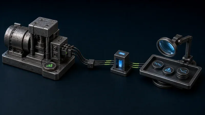 Selected signals from an installed machine prepared for remote diagnostics